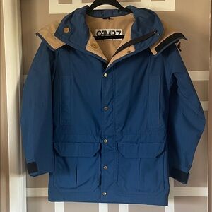 Vintage Camp7 Men's Hooded Field Jacket Like New